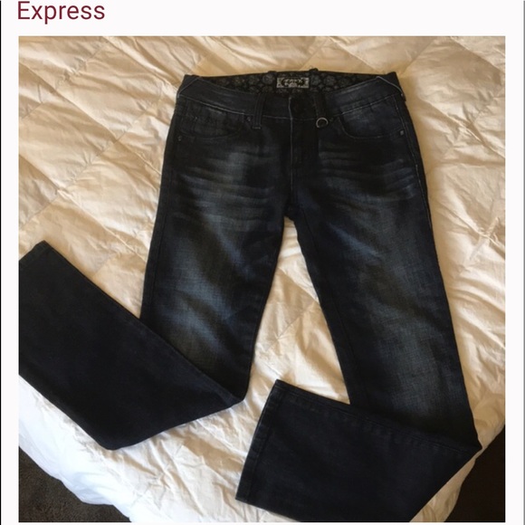Express REROCK Straight Jeans - Picture 2 of 6